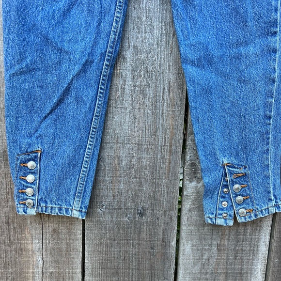 90’s Jordache Button Ankle Jeans - Picture 6 of 8